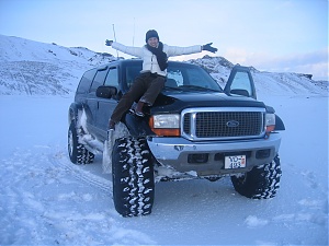На джипе по бездорожью Исландии. После этой поездки компания Arctic Trucks стала арендатором Nordic Technology Park.